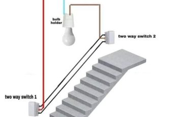 Stairwell Light Controlled By Two-Way Switches