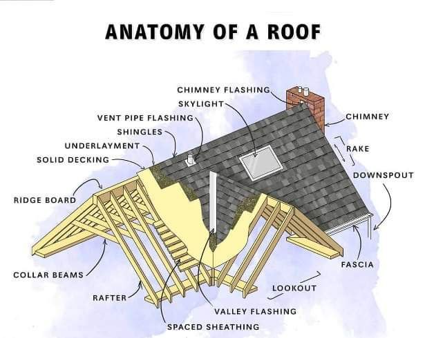 Simple and Concise Explanation of Roof Parts